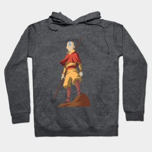 Avatar the Last Airbender Aang Minimalist Hoodie